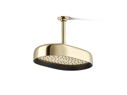 KOHLER K-26293-G Statement Oblong 12" single-function rainhead, 1.75 gpm