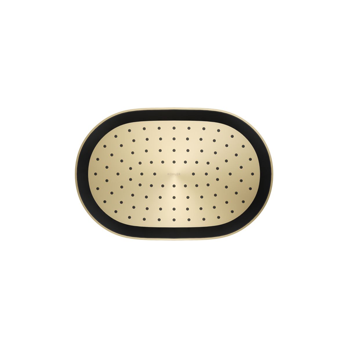 KOHLER K-26293-G Statement Oblong 12" single-function rainhead, 1.75 gpm