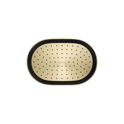 KOHLER K-26293-G Statement Oblong 12" single-function rainhead, 1.75 gpm