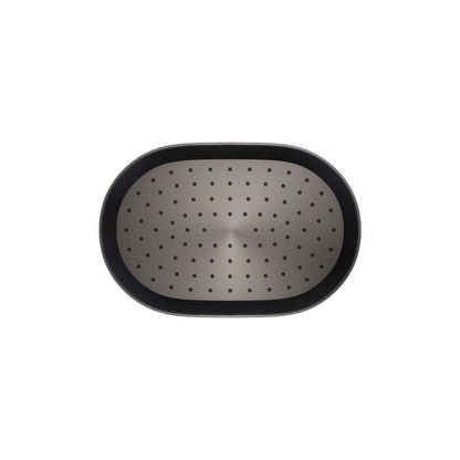 KOHLER K-26293-G Statement Oblong 12" single-function rainhead, 1.75 gpm