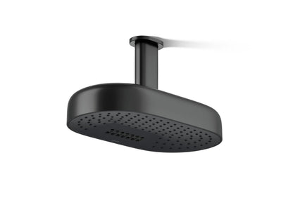 KOHLER K-26295-G Statement Oblong 14" two-function rainhead, 1.75 gpm