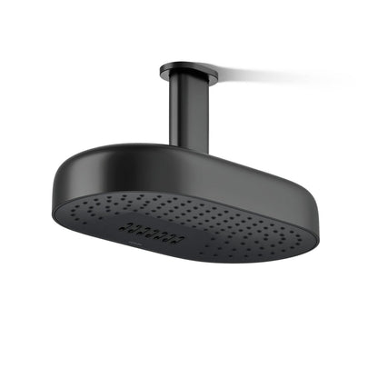 KOHLER K-26295-G Statement Oblong 14" two-function rainhead, 1.75 gpm
