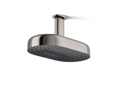 KOHLER K-26295-G Statement Oblong 14" two-function rainhead, 1.75 gpm