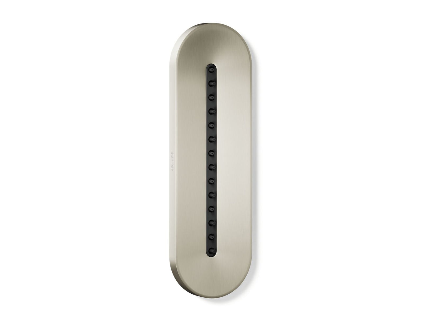 KOHLER K-26300-G Statement Oblong Vichy single-function body spray, 1.75 gpm