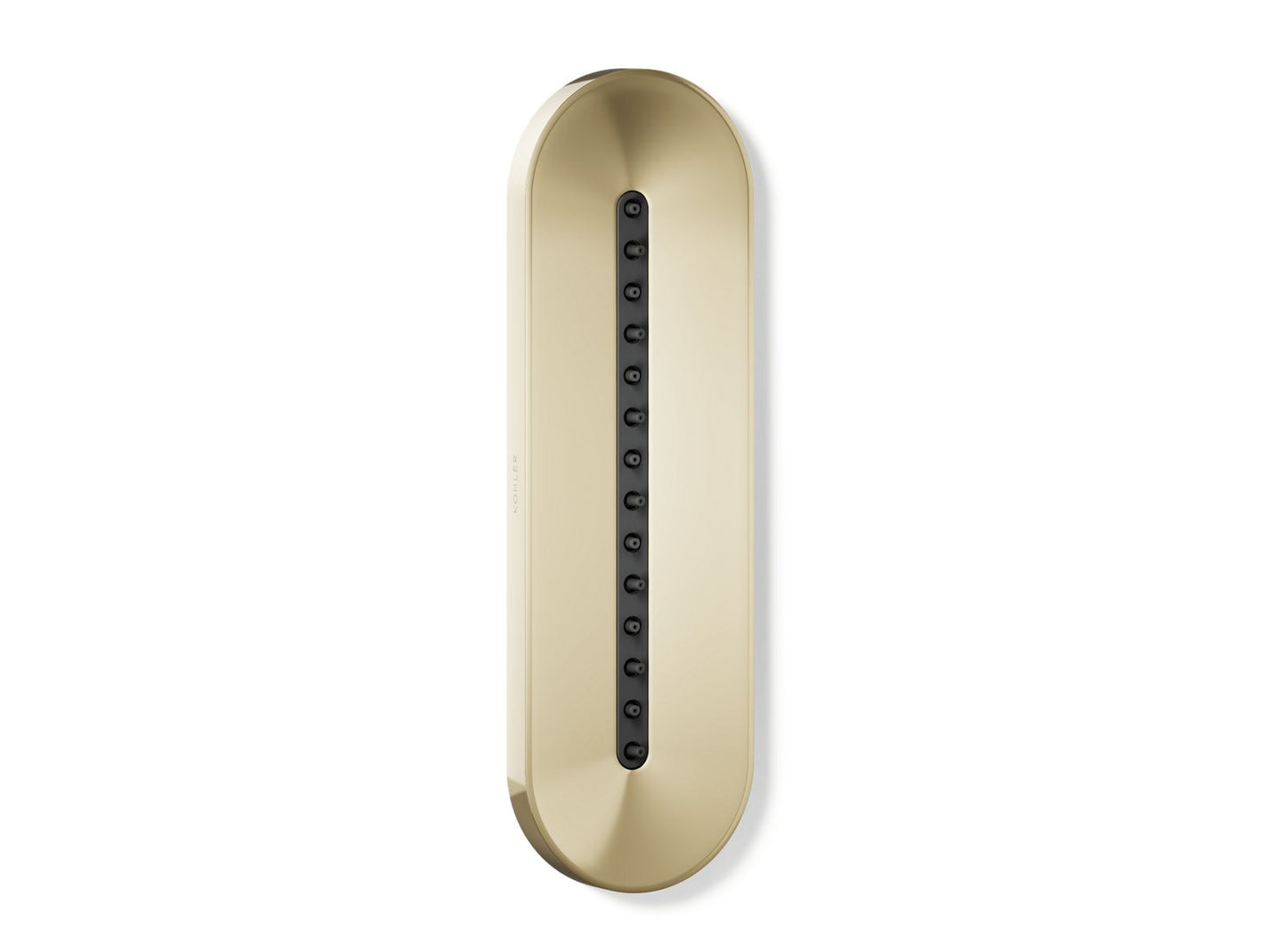 KOHLER K-26300-G Statement Oblong Vichy single-function body spray, 1.75 gpm