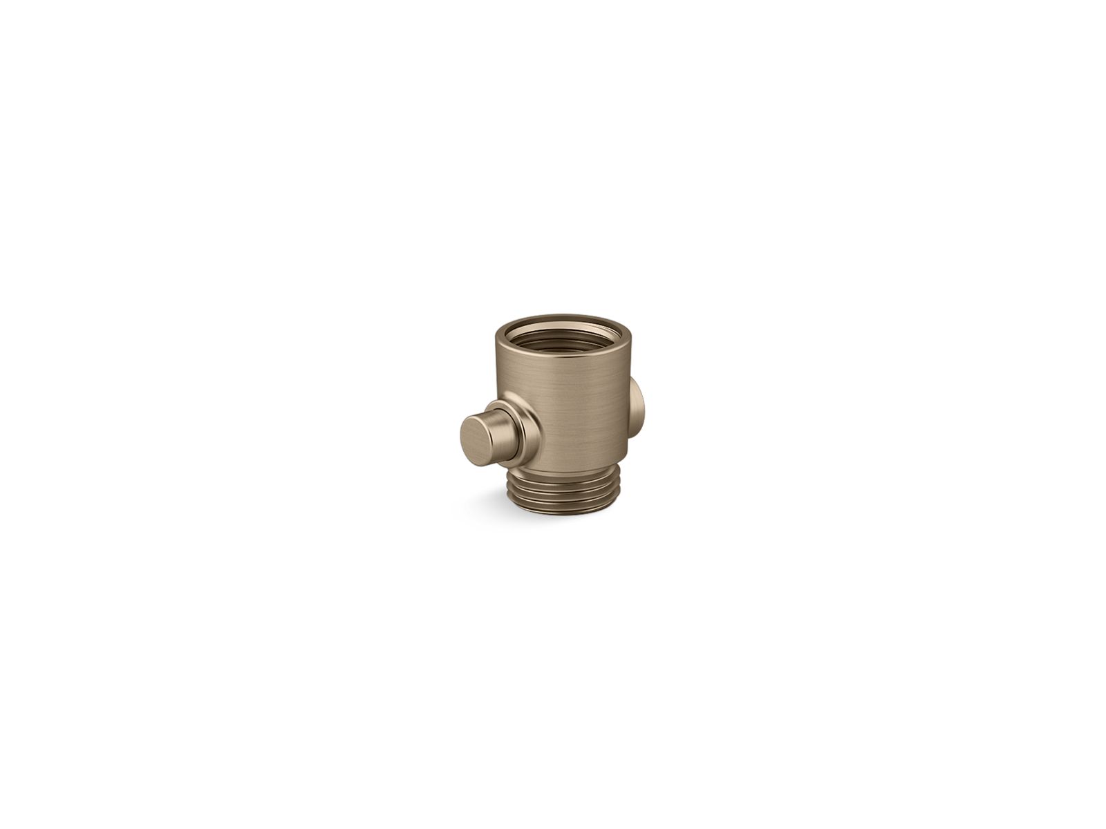 KOHLER K-26311 Statement ADA handshower hose adapter, vibrant brushed bronze