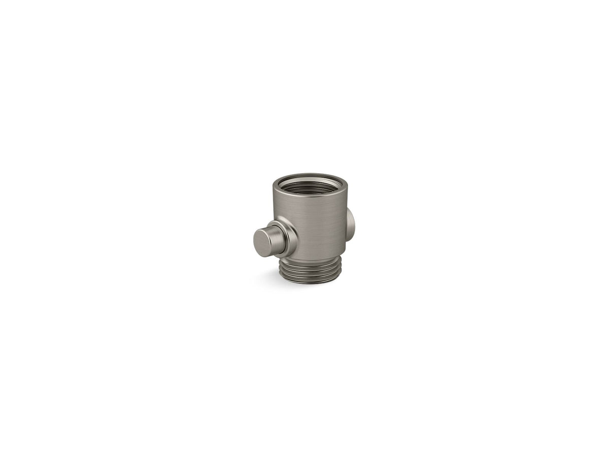 KOHLER K-26311 Statement ADA handshower hose adapter, vibrant brushed nickel
