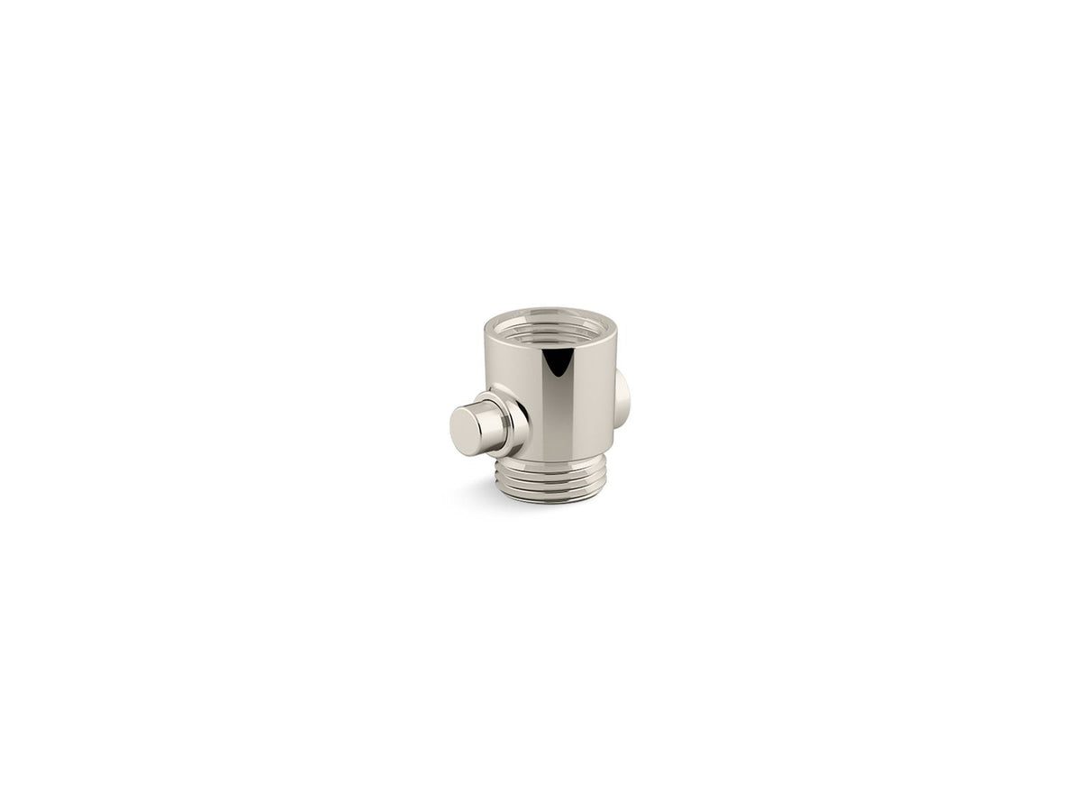 KOHLER K-26311 Statement ADA handshower hose adapter, vibrant polished nickel