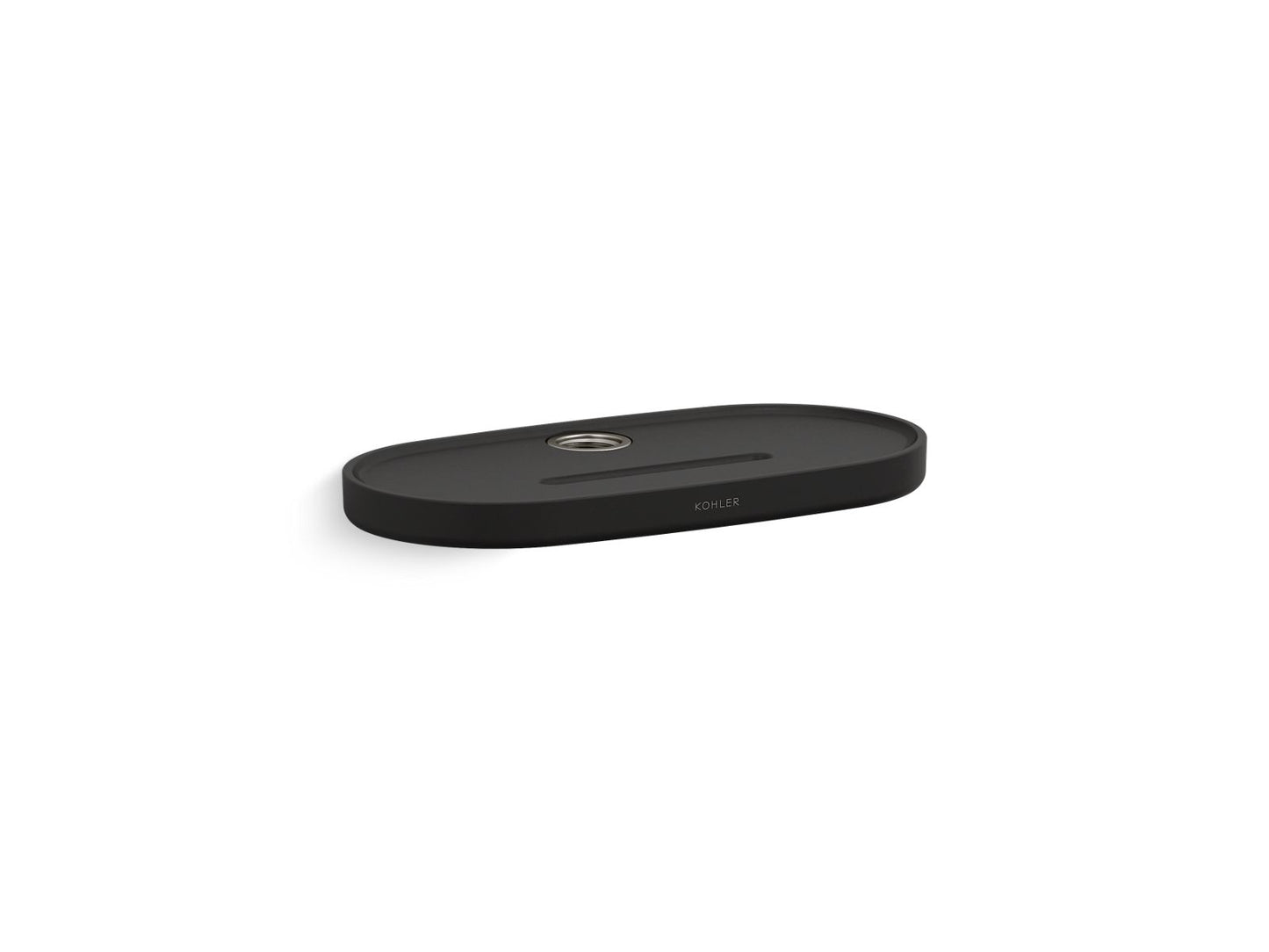 KOHLER K-26317 Statement Slidebar shelf, vibrant brushed nickel