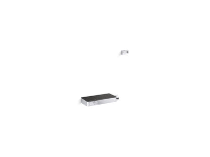 KOHLER K-26335-9 Anthem Two-way Exposed Thermostatic Valve and Control Panel with Integrated Handshower Holder
