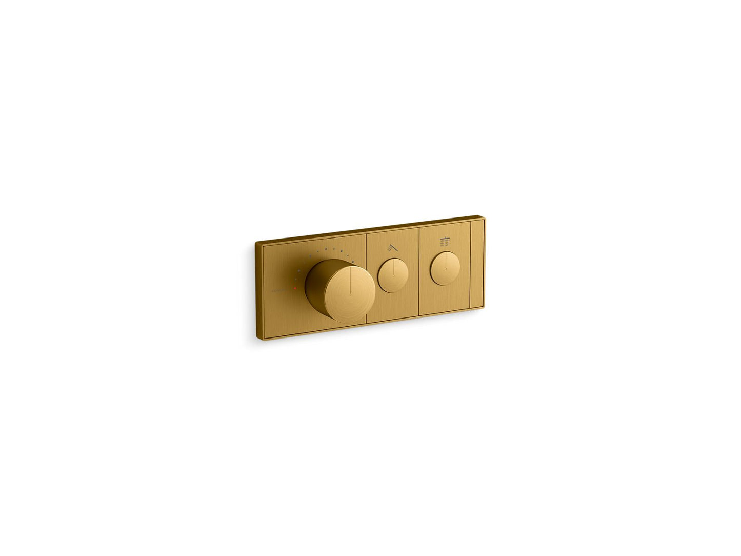 KOHLER Anthem Two-outlet recessed mechanical thermostatic valve control