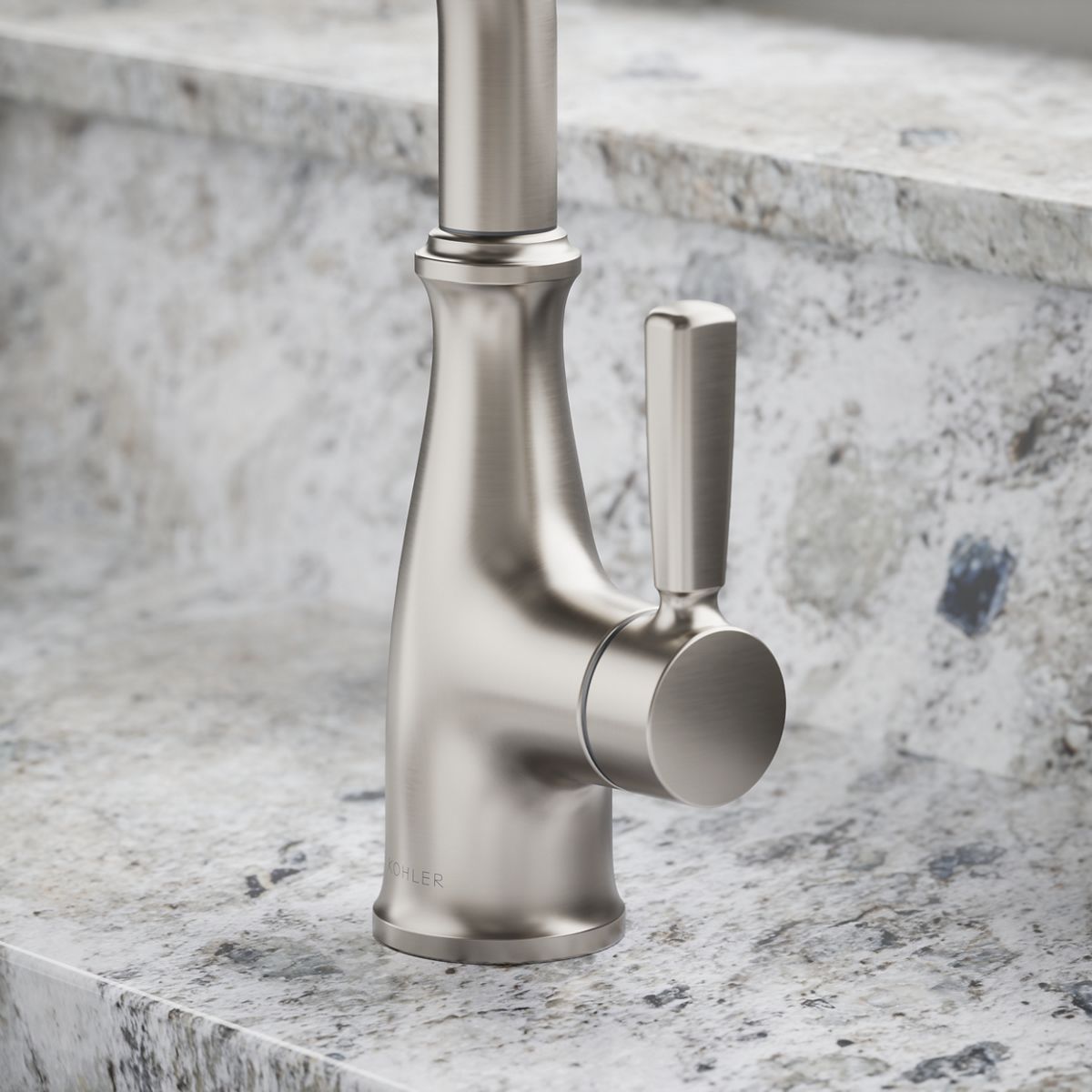 KOHLER K-26367 Traditional Beverage faucet, vibrant stainless - view 4