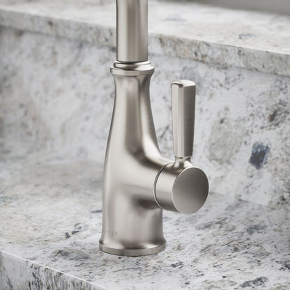 KOHLER K-26367 Traditional Beverage faucet, vibrant stainless - view 4