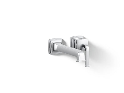 KOHLER K-26431-4 Riff Wall-mount single-handle bathroom sink faucet, 1.2 gpm