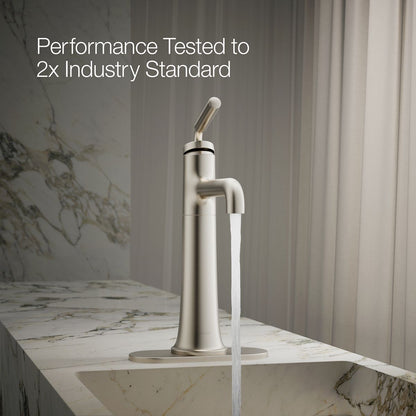 KOHLER K-26437-4K Tone Tall single-handle bathroom sink faucet, 1.0 gpm