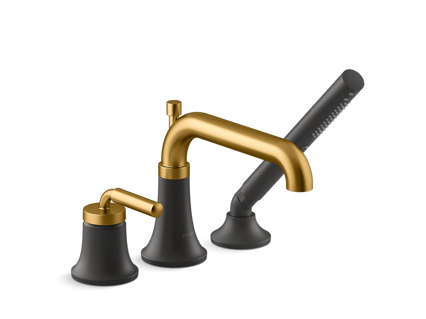 KOHLER K-26441-4 Tone Deck-mount bath faucet with handshower