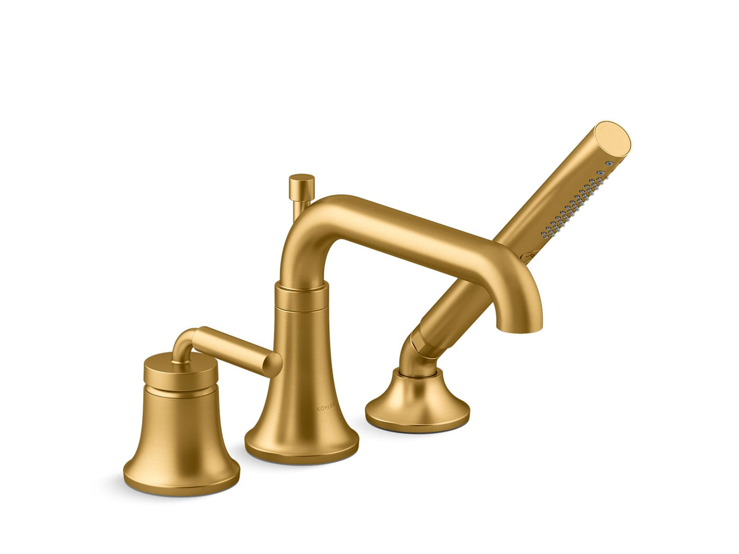 KOHLER K-26441-4 Tone Deck-mount bath faucet with handshower