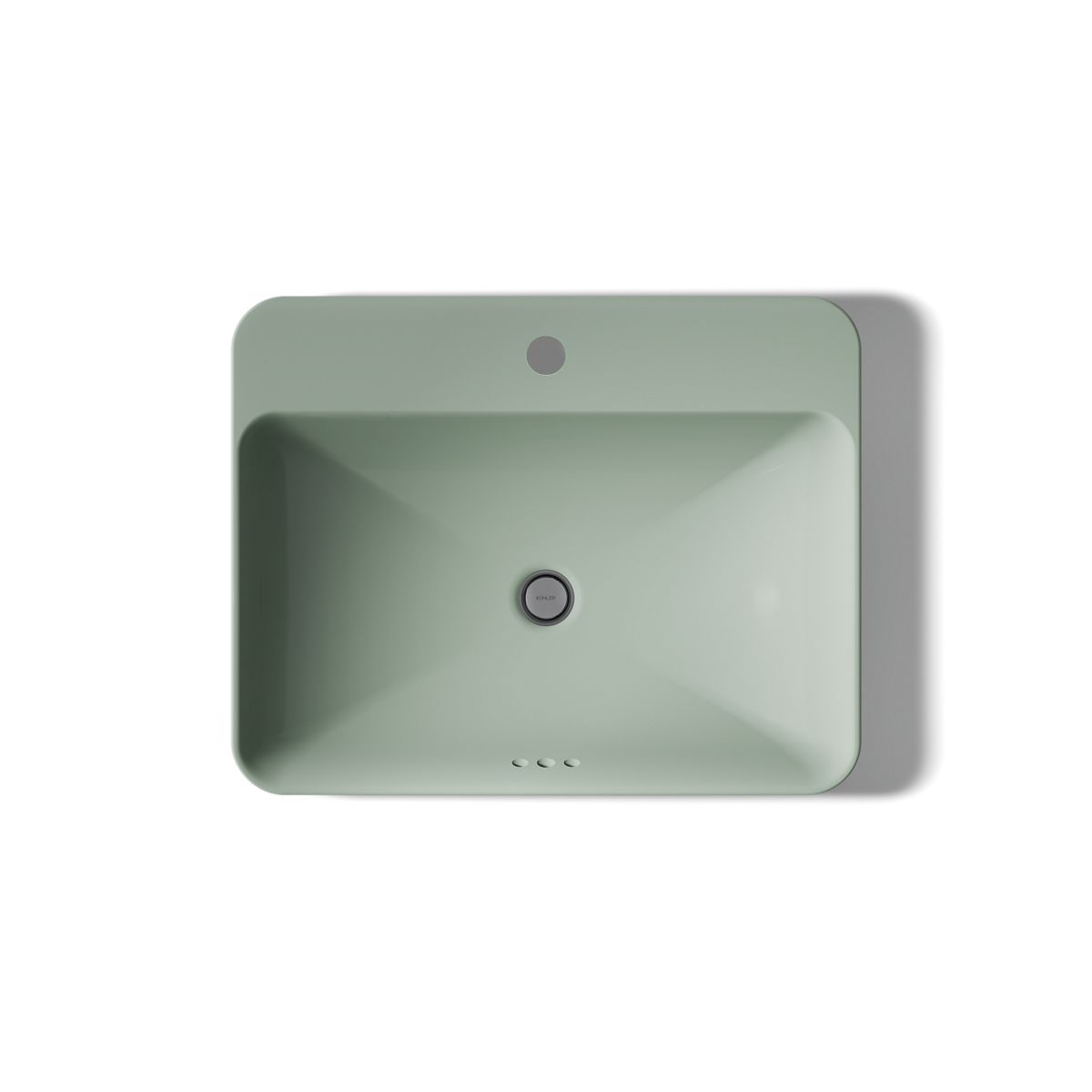 KOHLER Vox 23" rectangular vessel bathroom sink