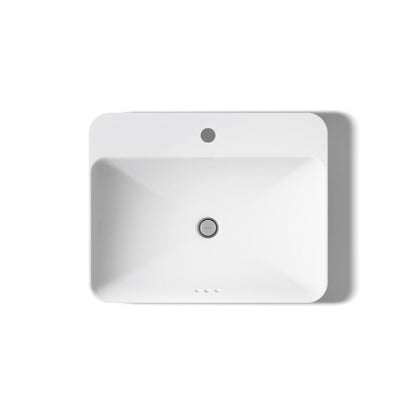 KOHLER Vox 23" rectangular vessel bathroom sink