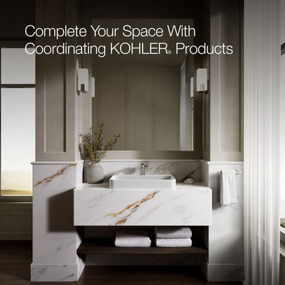 KOHLER Vox 23" rectangular vessel bathroom sink
