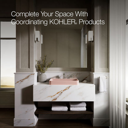 KOHLER Vox 23" rectangular vessel bathroom sink