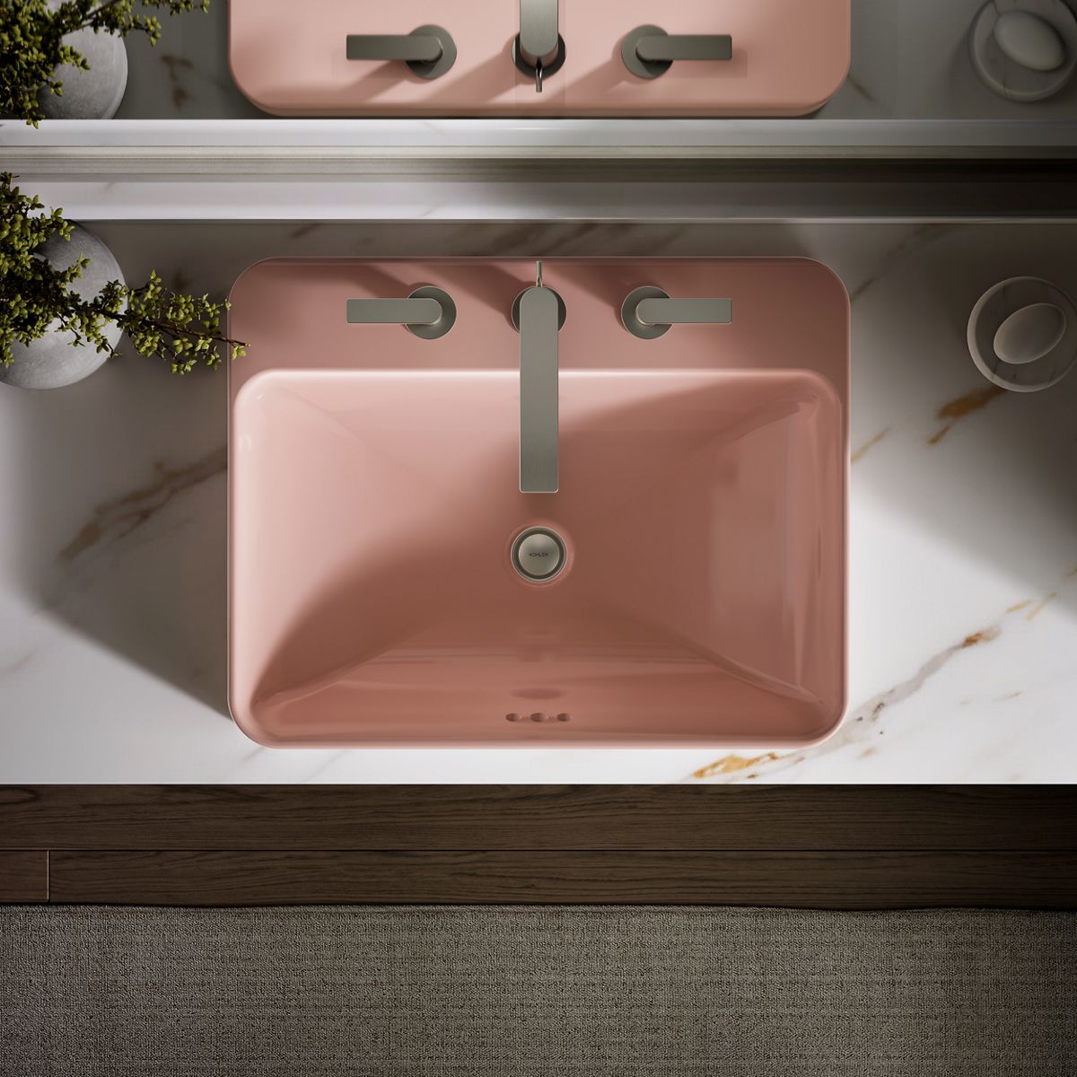 KOHLER Vox 23" rectangular vessel bathroom sink