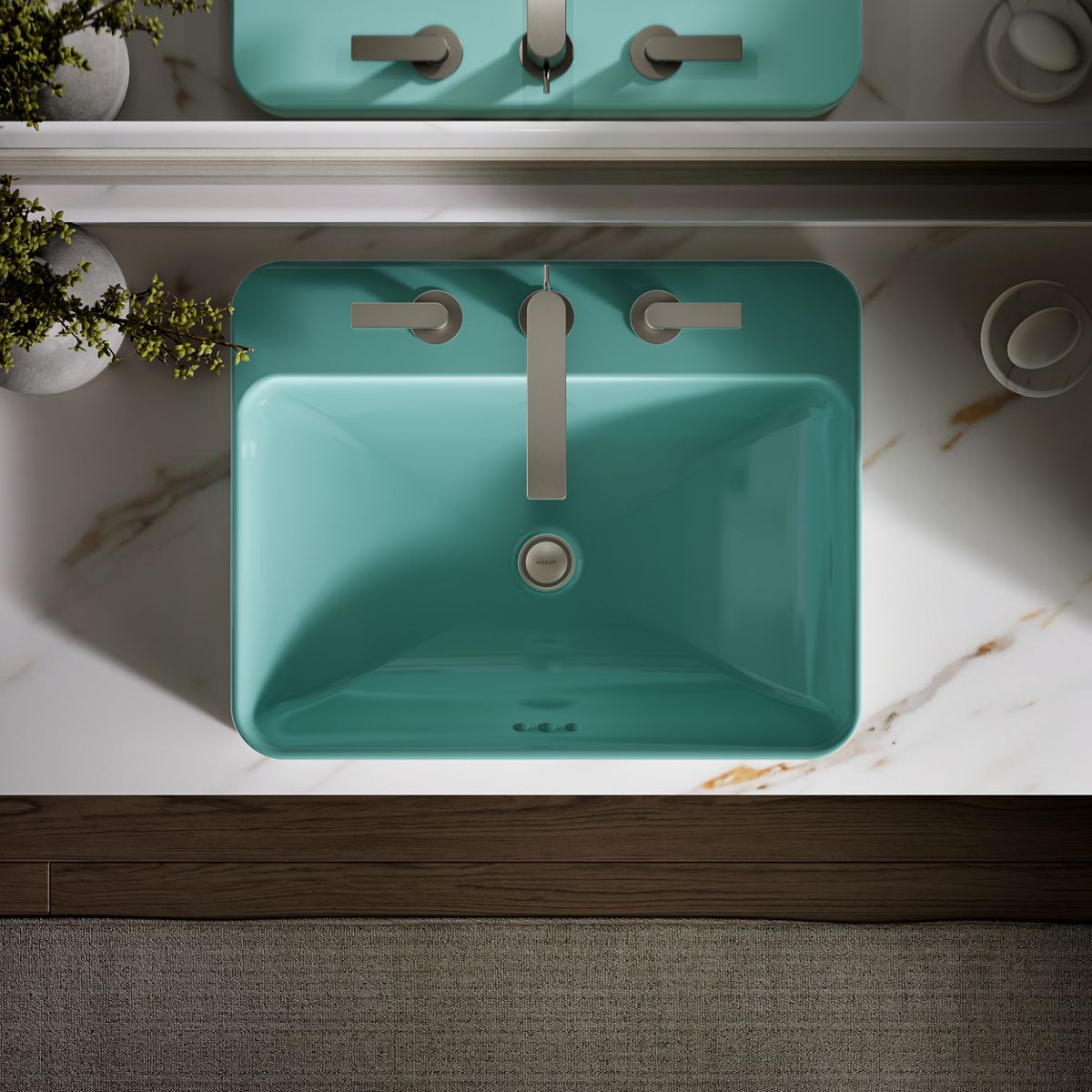 KOHLER Vox 23" rectangular vessel bathroom sink
