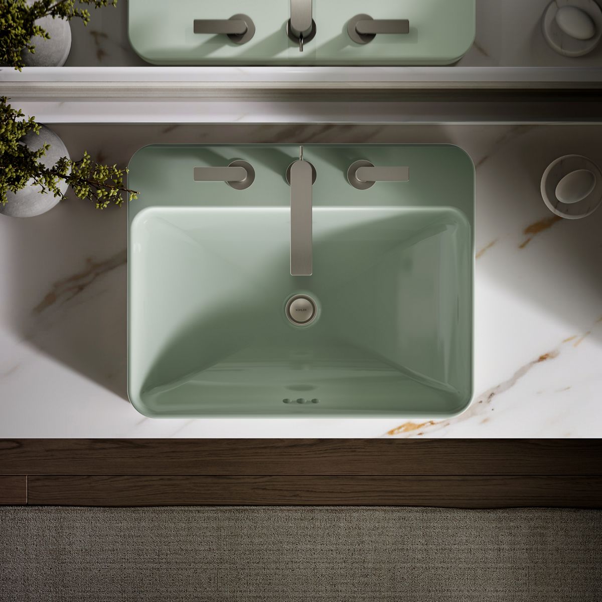 KOHLER Vox 23" rectangular vessel bathroom sink