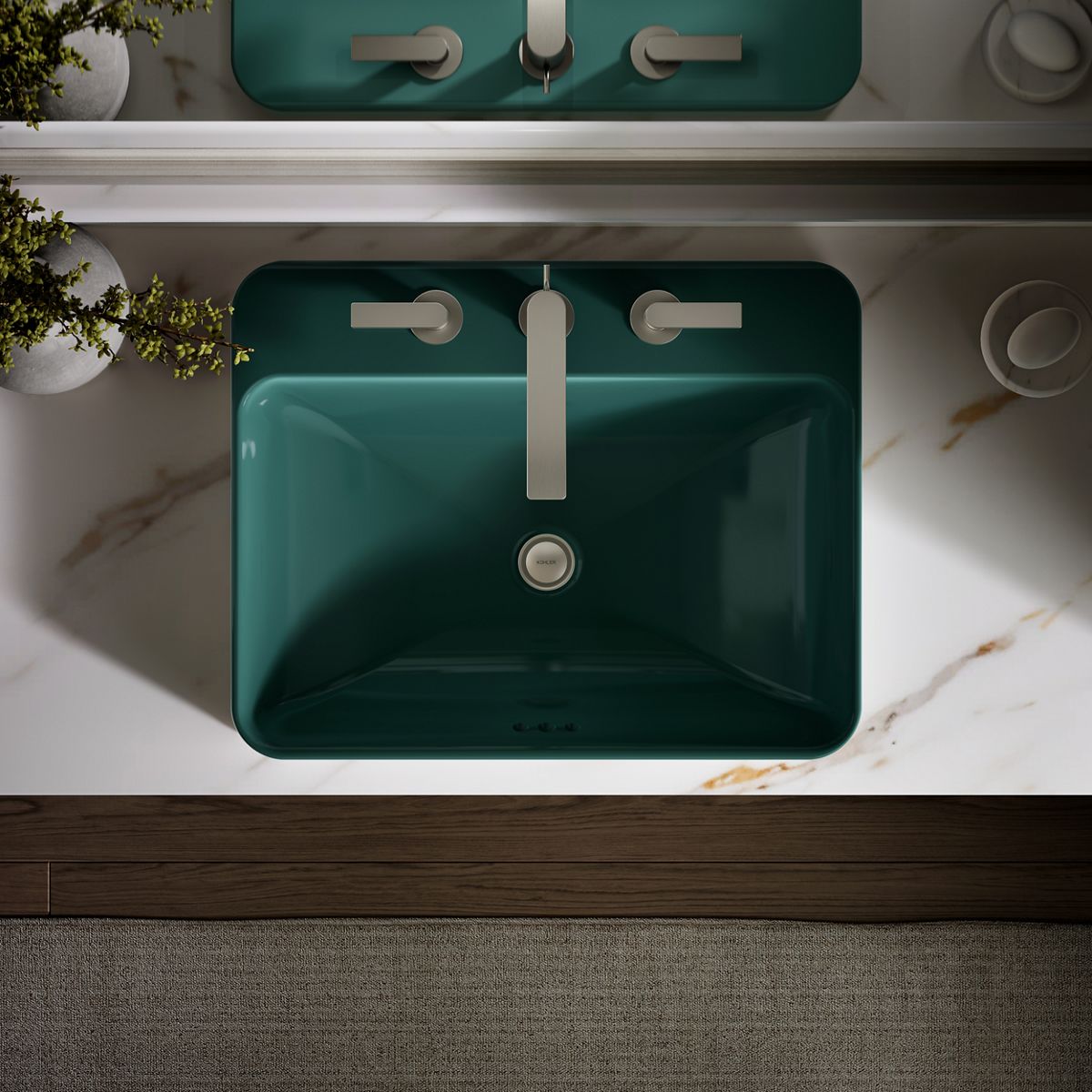 KOHLER Vox 23" rectangular vessel bathroom sink