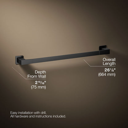 KOHLER K-26634 Honesty 24" towel bar