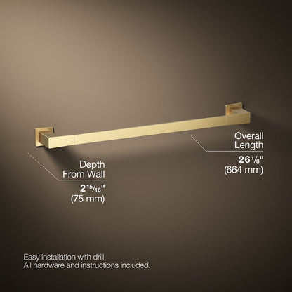 KOHLER K-26634 Honesty 24" towel bar