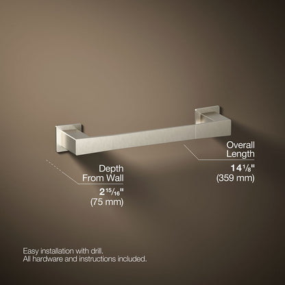 KOHLER K-26635 Honesty 12" towel bar