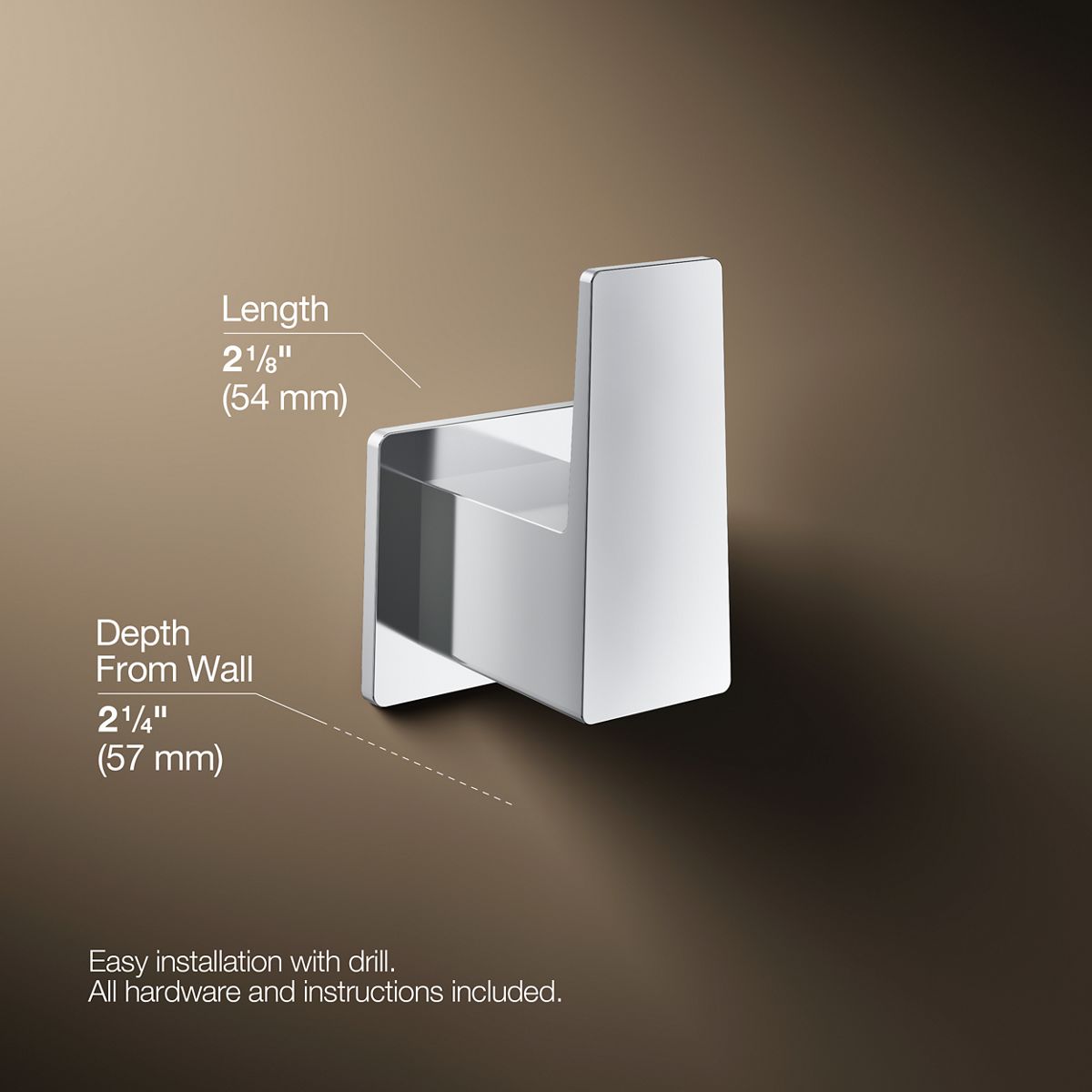 KOHLER K-26636 Honesty Robe hook
