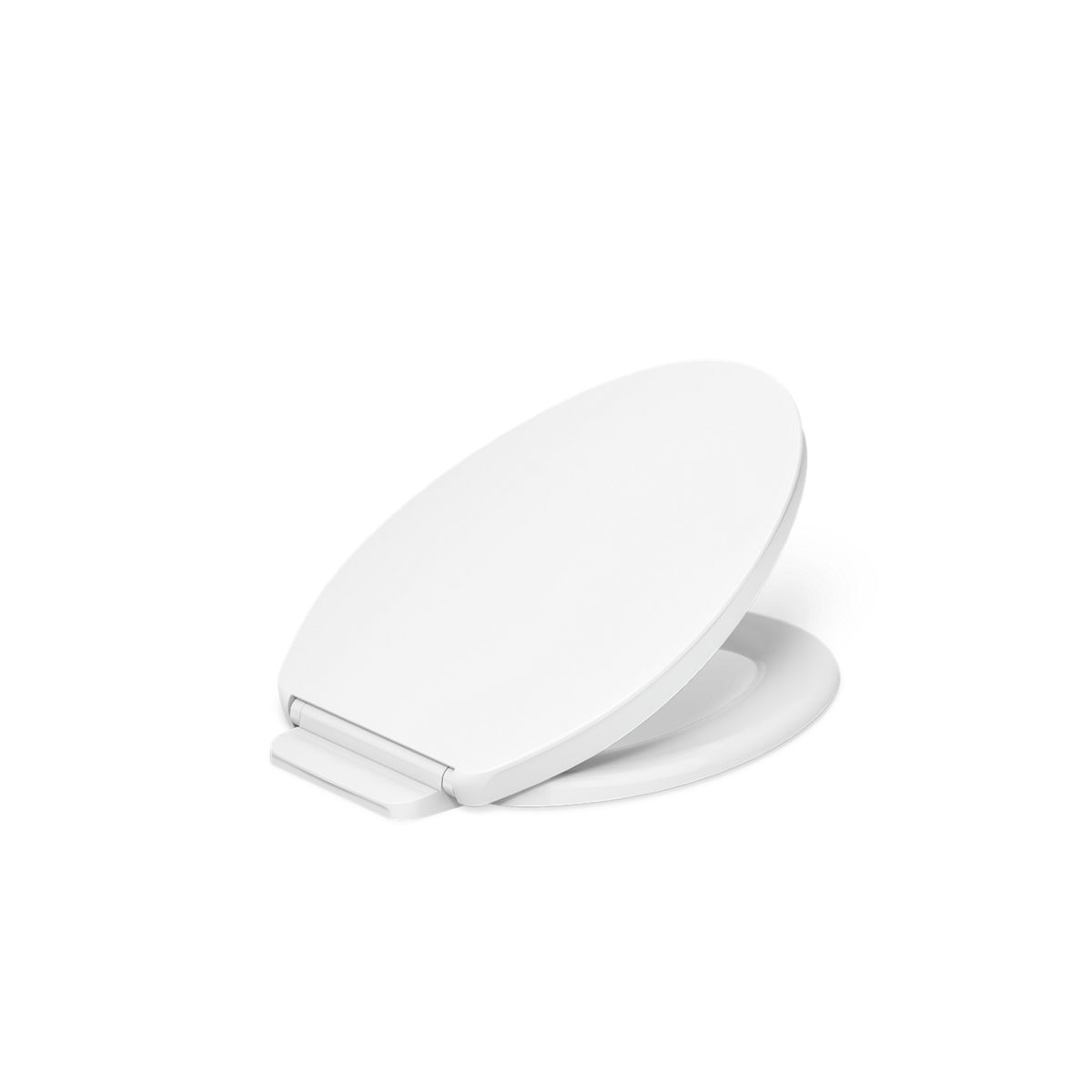 KOHLER K-26801 Impro ReadyLatch Quiet-Close elongated toilet seat