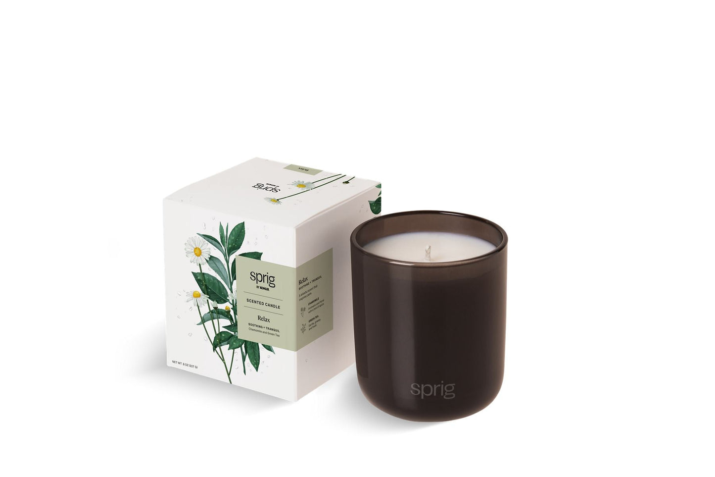KOHLER Relax Relax Scented Candle (Chamomile + Green Tea)