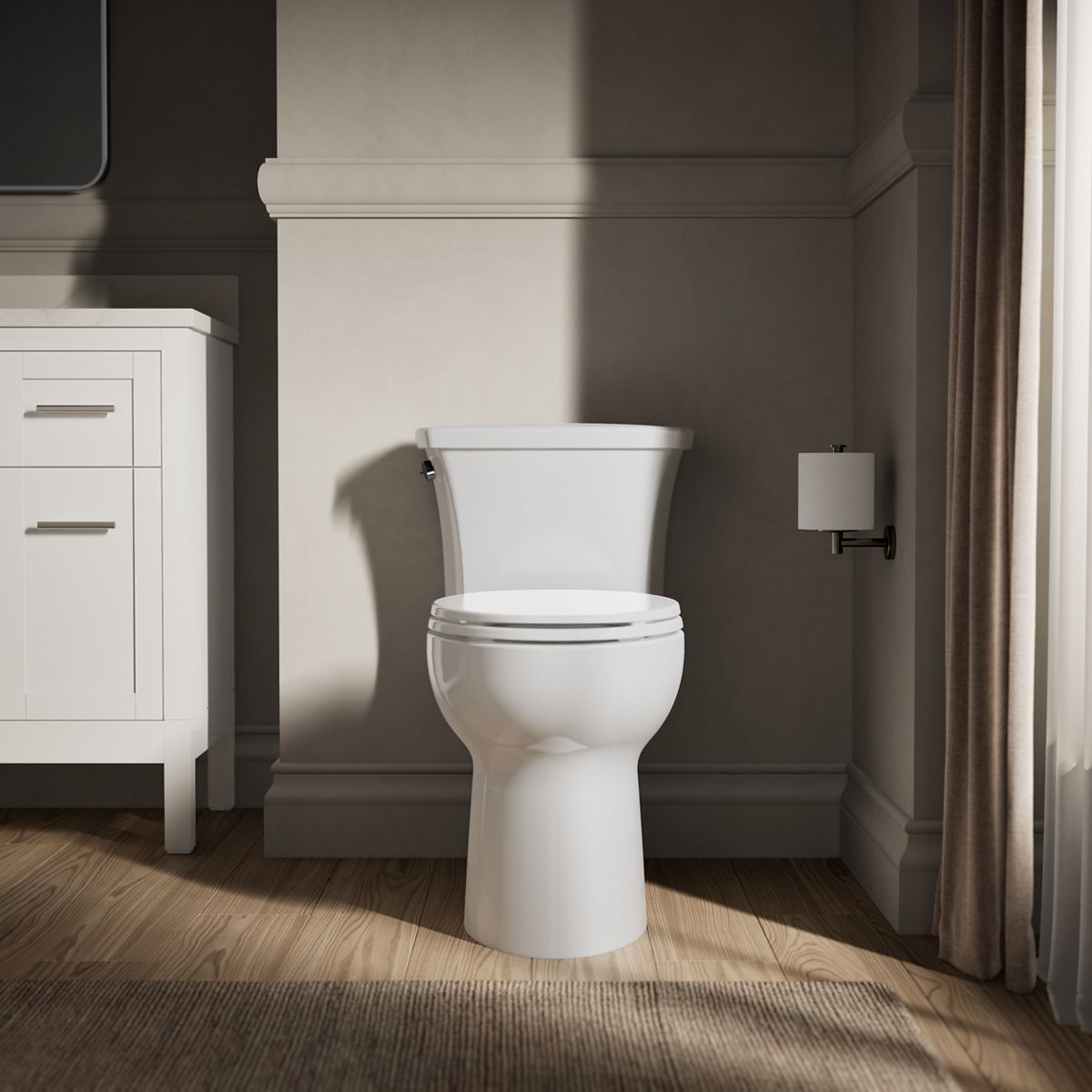 KOHLER Highline One-piece elongated toilet, 1.28 gpf
