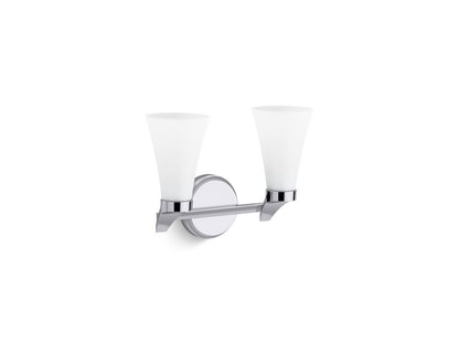 KOHLER K-26847-SC02 Simplice Two-light sconce