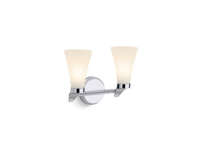 KOHLER K-26847-SC02 Simplice Two-light sconce