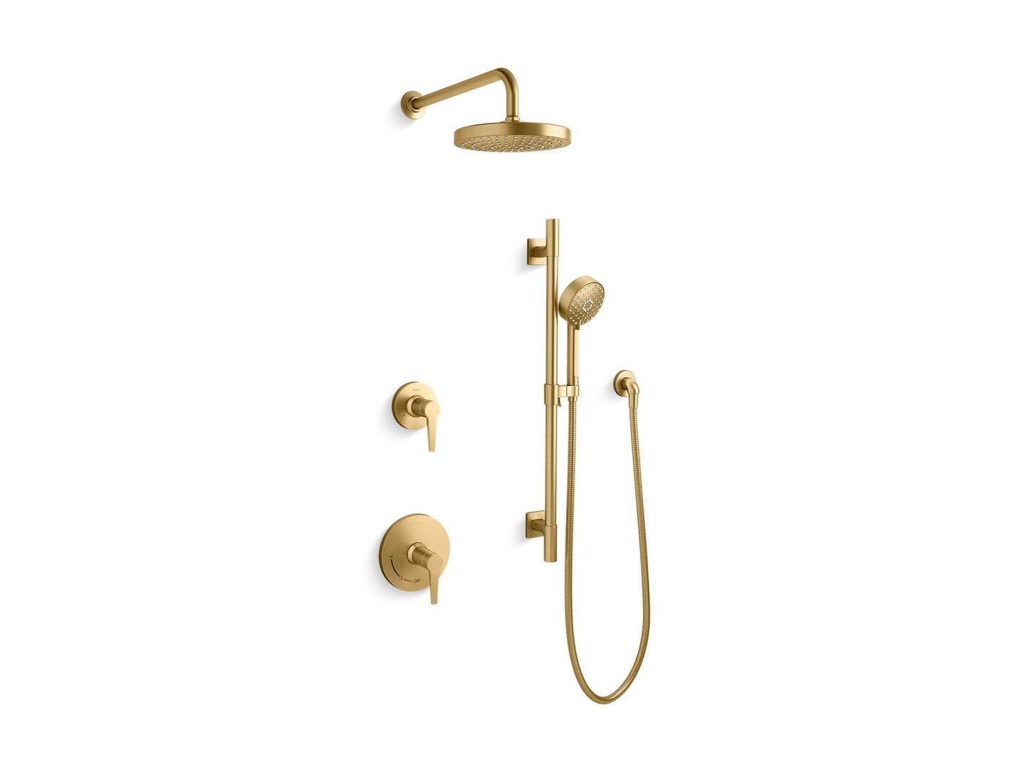 KOHLER K-26914-G Awaken Showering kit, 1.75 gpm