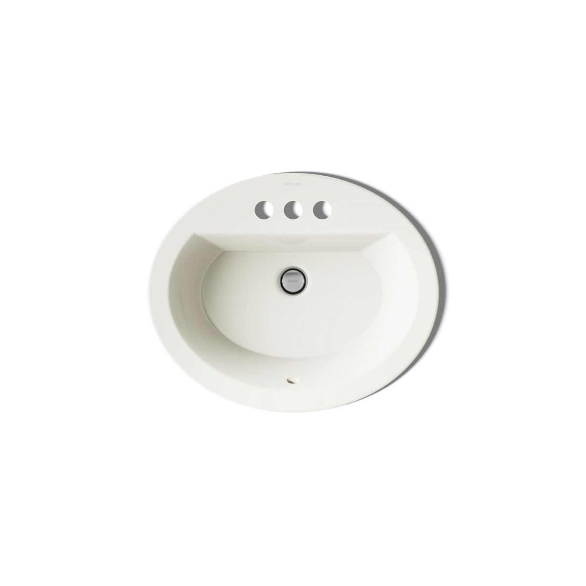 KOHLER Bryant 20-1/4" oval drop-in bathroom sink