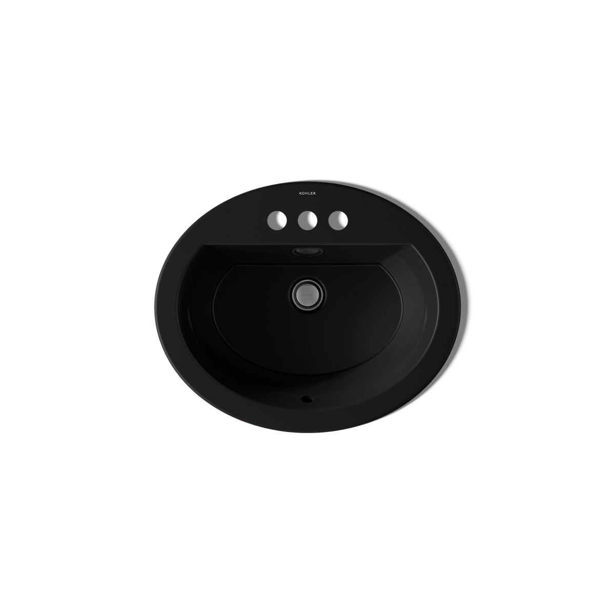 KOHLER Bryant 20-1/4" oval drop-in bathroom sink