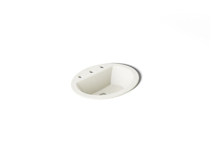 KOHLER Bryant 20-1/4" oval drop-in bathroom sink