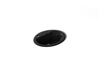 KOHLER Bryant 20-1/4" oval drop-in bathroom sink