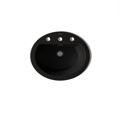 KOHLER Bryant 20-1/4" oval drop-in bathroom sink