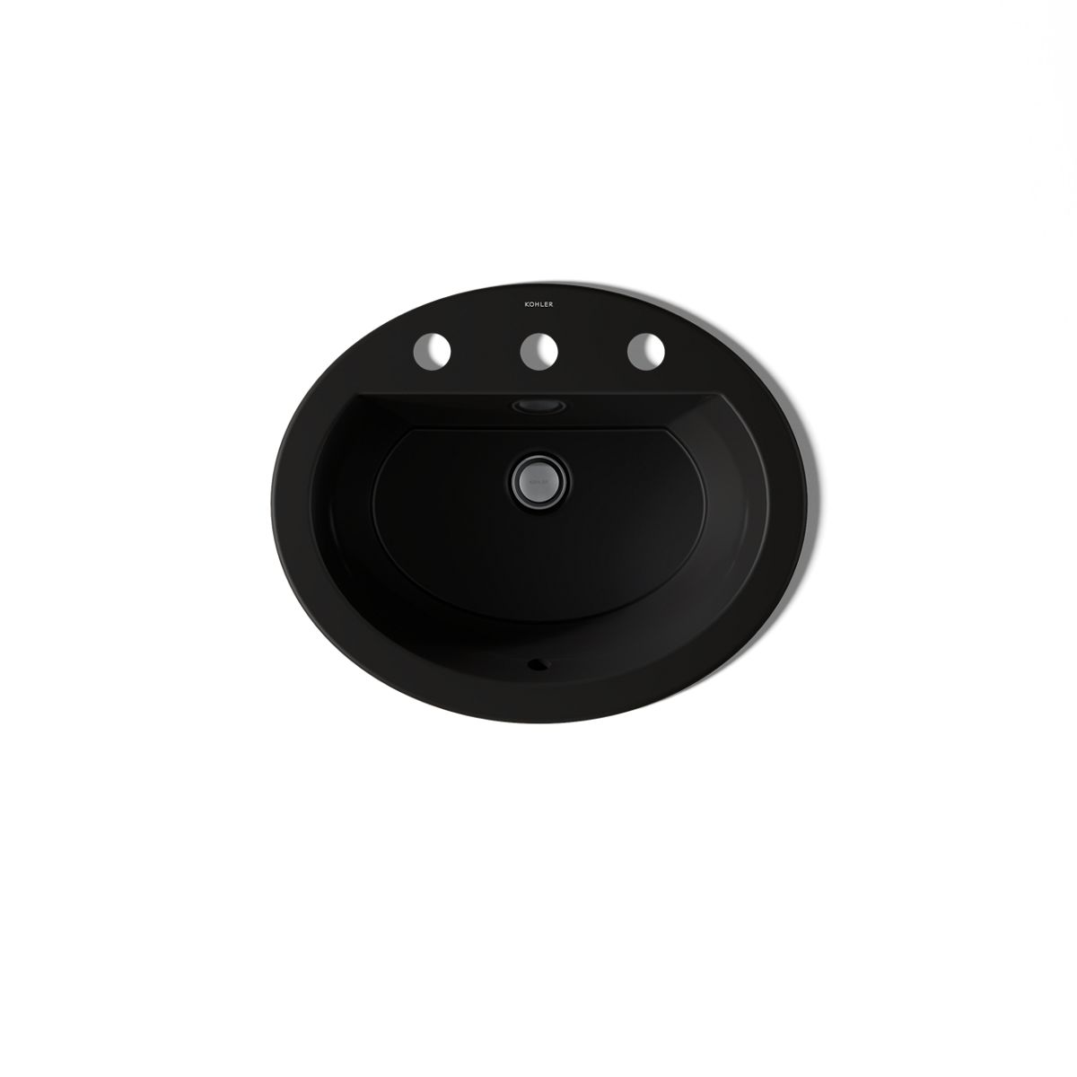 KOHLER Bryant 20-1/4" oval drop-in bathroom sink
