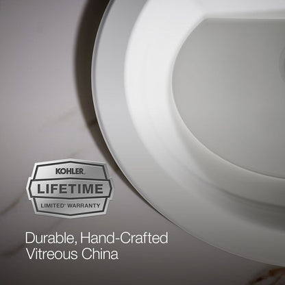 KOHLER Bryant 20-1/4" oval drop-in bathroom sink