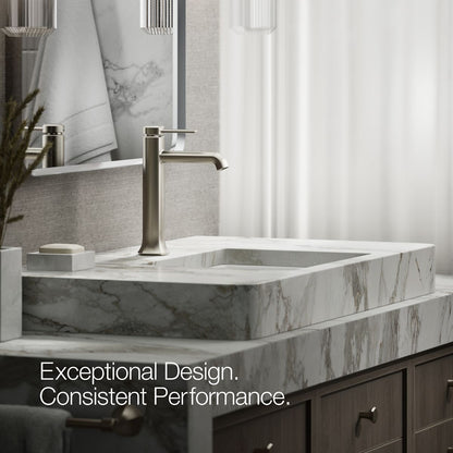 KOHLER K-27003-4K Occasion Tall single-handle bathroom sink faucet, 1.0 gpm