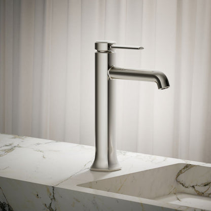 KOHLER K-27003-4N Occasion Tall single-handle bathroom sink faucet, 0.5 gpm