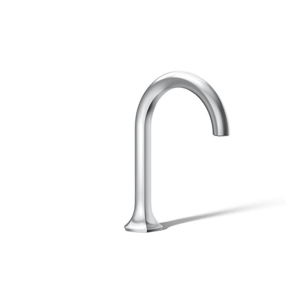 KOHLER K-27008-K Occasion Bathroom sink faucet spout with Cane design, 1.0 gpm