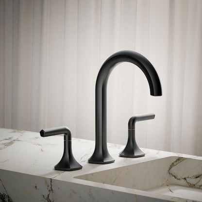 KOHLER K-27008-N Occasion Bathroom sink faucet spout with Cane design, 0.5 gpm